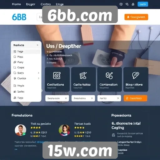 Interface de usuário do 6bb.com e sua usabilidade