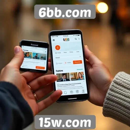 Desempenho do site 6bb.com em dispositivos móveis