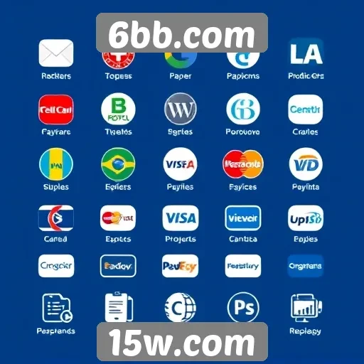 Exploração das opções de pagamento em 6bb.com